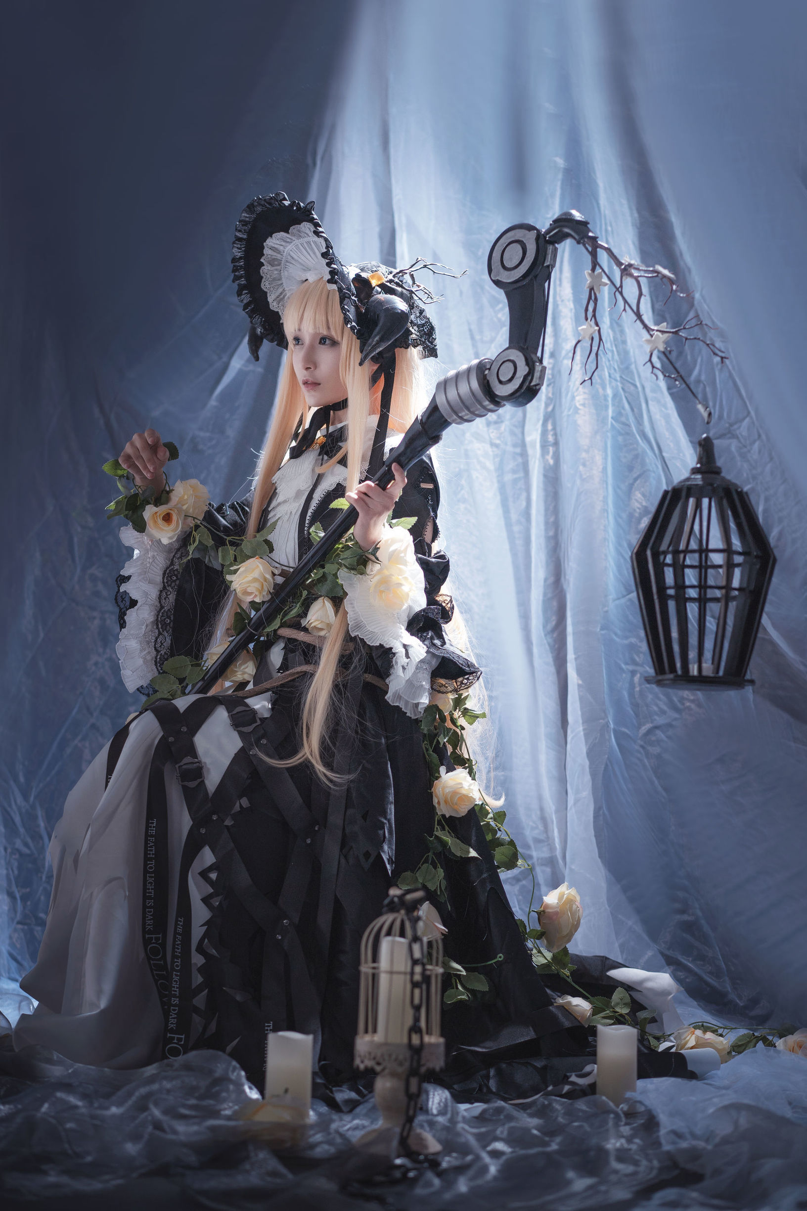 [Cosplay写真]动漫博主铁板烧鬼舞w夜莺插图4